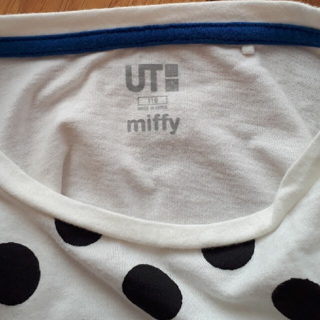 UNIQLO(ユニクロ)の110＊UNIQLO　miffy キッズ/ベビー/マタニティのキッズ服女の子用(90cm~)(Tシャツ/カットソー)の商品写真