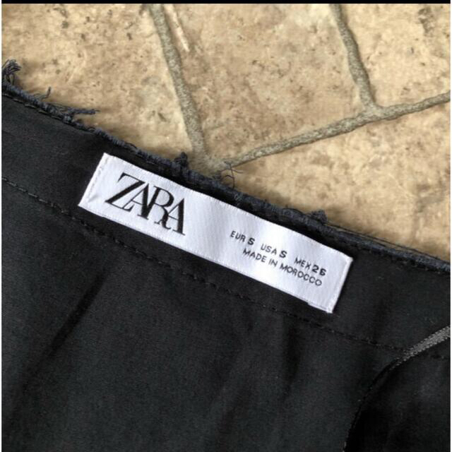 ZARA(ザラ)のZARA ポプリンワンピ　完売　ブラック レディースのワンピース(ロングワンピース/マキシワンピース)の商品写真