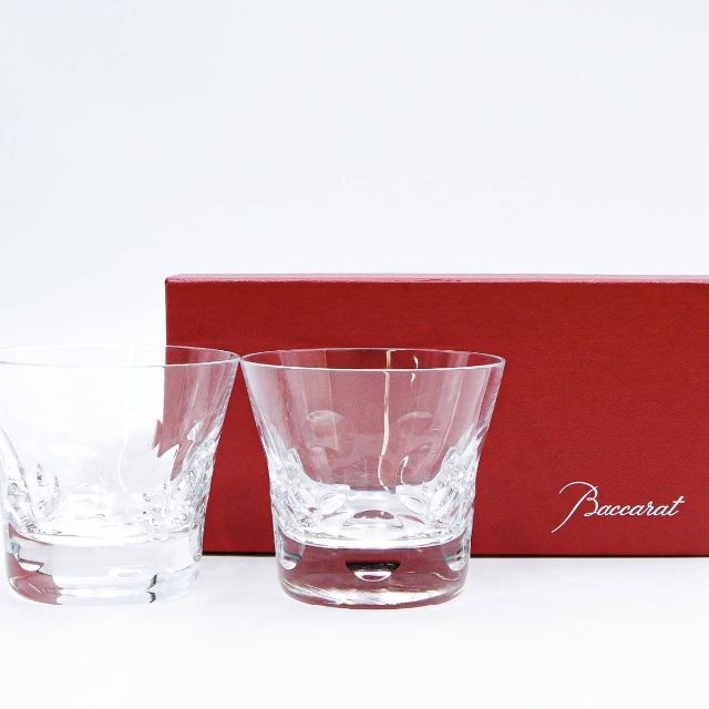 国内外の人気集結！ Baccarat バカラ ベルーガ タンブラー クリスタルガラス ロックグラス グラス+カップ