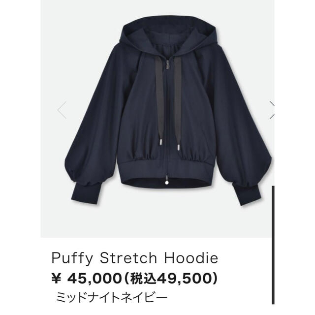 René(ルネ)のRene 2022Puffy Stretch Hoodie レディースのジャケット/アウター(ブルゾン)の商品写真