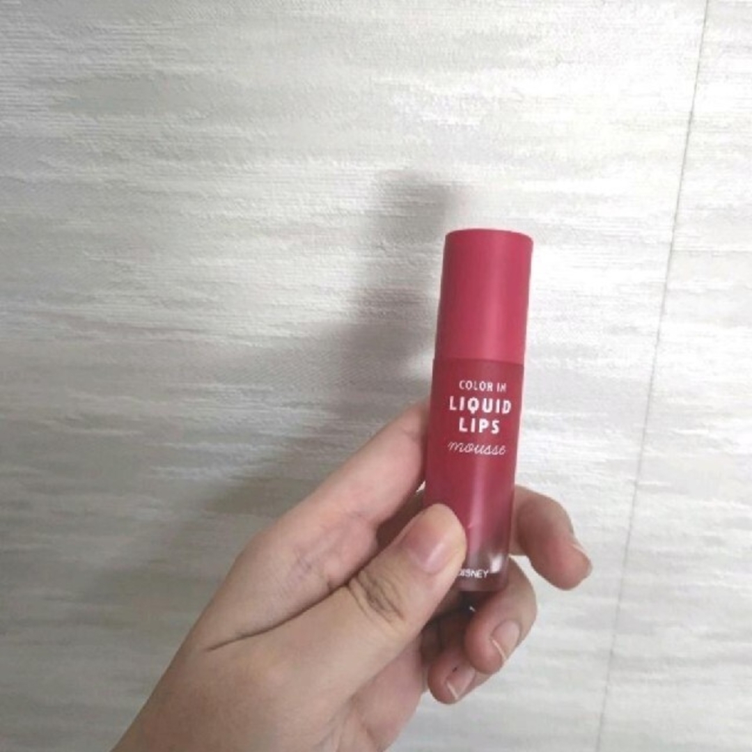 ETUDE HOUSE(エチュードハウス)の【ディズニーストアコラボ】エチュードハウス カラーインリキッドリップ ミニー コスメ/美容のベースメイク/化粧品(口紅)の商品写真