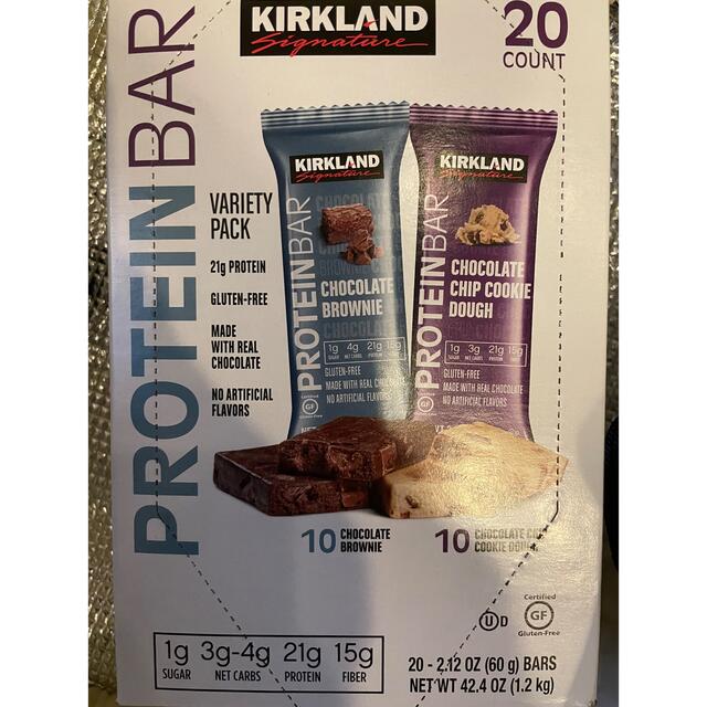 コストコ(コストコ)のコストコ　プロテインバー kirkland 食品/飲料/酒の健康食品(プロテイン)の商品写真