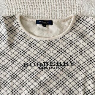 バーバリー(BURBERRY)のBurberry check tops(Tシャツ(長袖/七分))