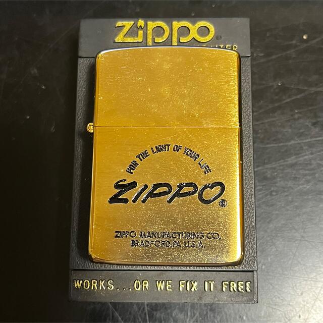 タバコグッズZIPPO FOR THE LIGHT OF YOUR LIFE ゴールド