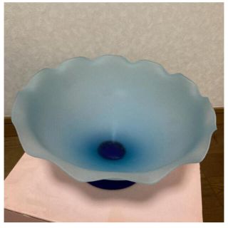 [未使用]ガラス花器　吉谷硝子(花瓶)
