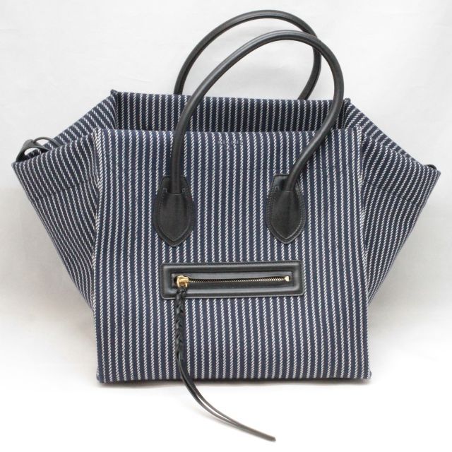 CELINE - セリーヌ ラゲージファントムストライプ柄【超美品】の CELINE - セリーヌ ラゲージファントムストライプ柄【超美品】の