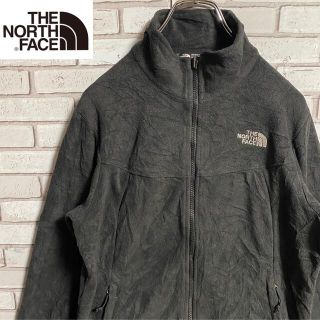 ザノースフェイス(THE NORTH FACE)の90s 古着 ノースフェイス 刺繍ロゴ フリース ビッグシルエット ゆるだぼ(ブルゾン)