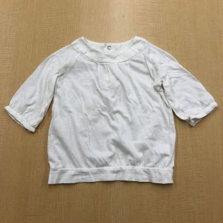 コンビミニ(Combi mini)のコンビミニ｜五～七分袖Tシャツ　100・ホワイト(Tシャツ/カットソー)