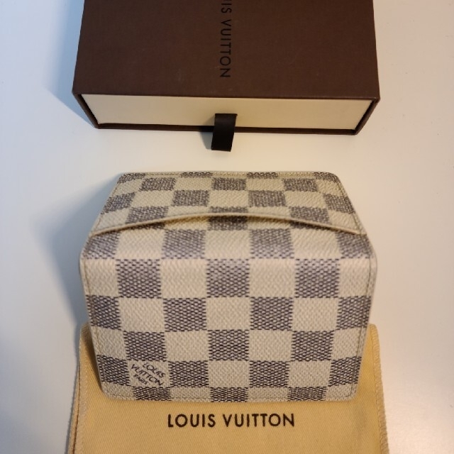 LOUIS VUITTON(ルイヴィトン)のルイヴィトン　ダミエ　カードケース レディースのファッション小物(名刺入れ/定期入れ)の商品写真