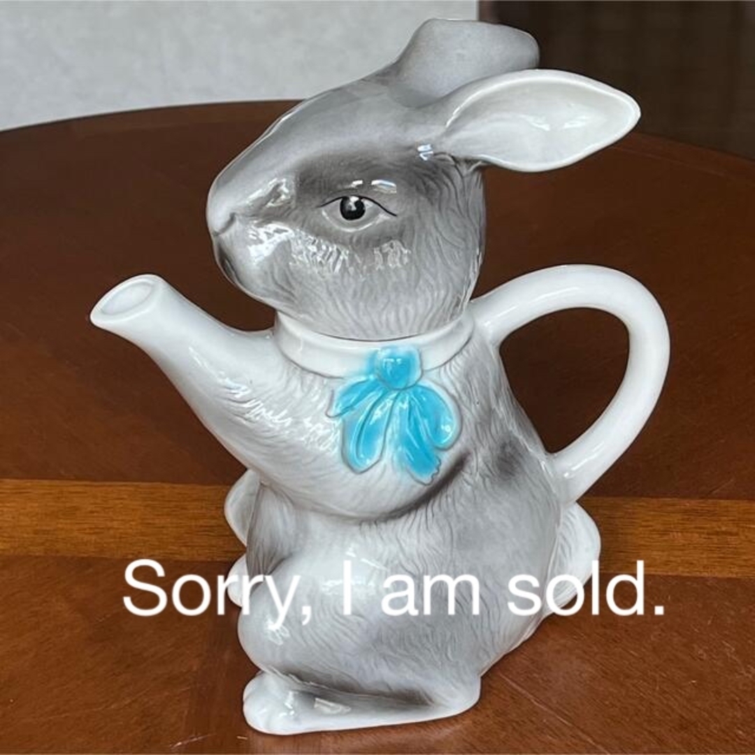WEDGWOOD - 【レア美品】Tony Wood Studio☆グレーラビット WEDGWOOD - 【レア美品】Tony Wood Studio☆グレーラビット