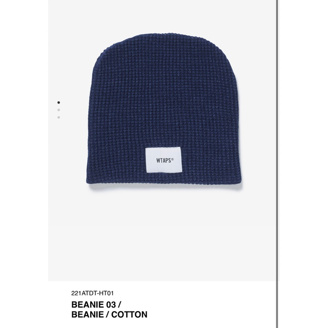 wtaps BEANIE 03 BEANIE COPO COOLMAXメンズ