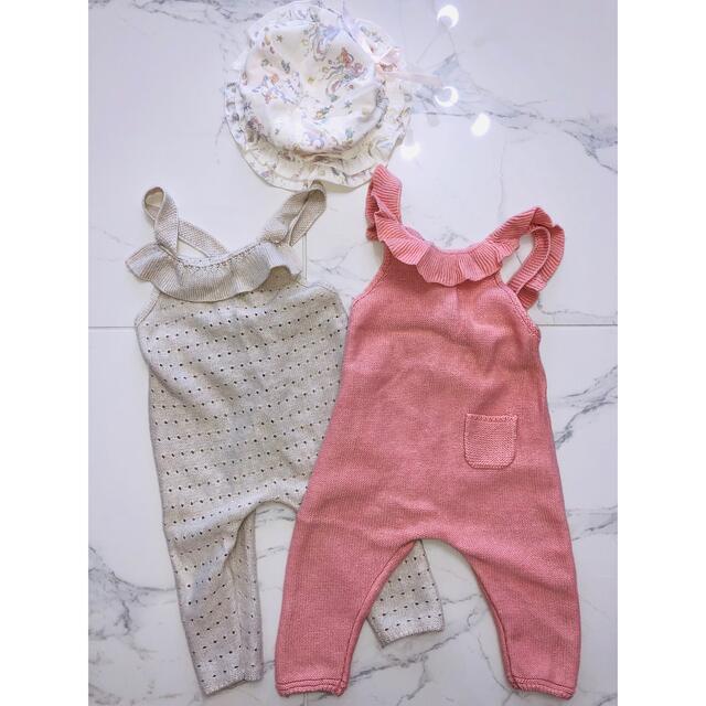 ZARA(ザラ)のZARA Baby ロンパース  オールインワン　セット キッズ/ベビー/マタニティのベビー服(~85cm)(ロンパース)の商品写真