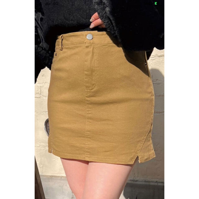 ミニスカ　インナー付き レディースのスカート(ミニスカート)の商品写真