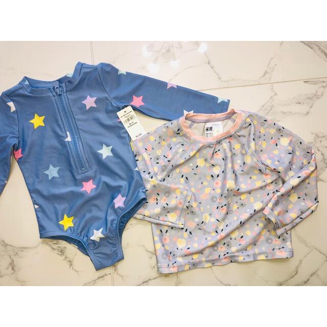 GAP Kids(ギャップキッズ)のギャップ　H&M スイムスーツ　ラッシュガード キッズ/ベビー/マタニティのベビー服(~85cm)(水着)の商品写真