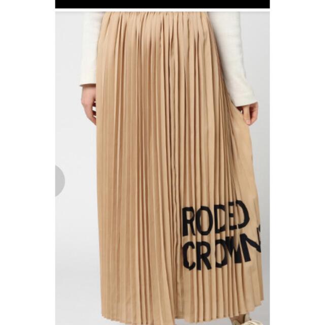 RODEO CROWNS WIDE BOWL(ロデオクラウンズワイドボウル)の値下げ！RCWBロゴプリーツスカート レディースのスカート(ロングスカート)の商品写真