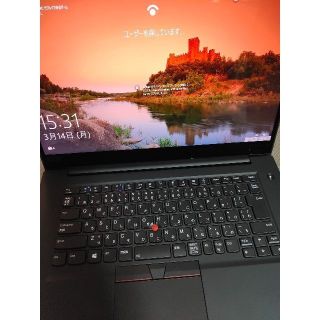 レノボ(Lenovo)のThinkPad X1 Extreme メモリ64GB 4K GTX1050Ti(ノートPC)