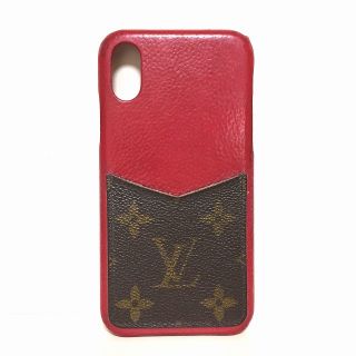 ルイヴィトン(LOUIS VUITTON)のルイヴィトン 携帯電話ケース モノグラム(モバイルケース/カバー)