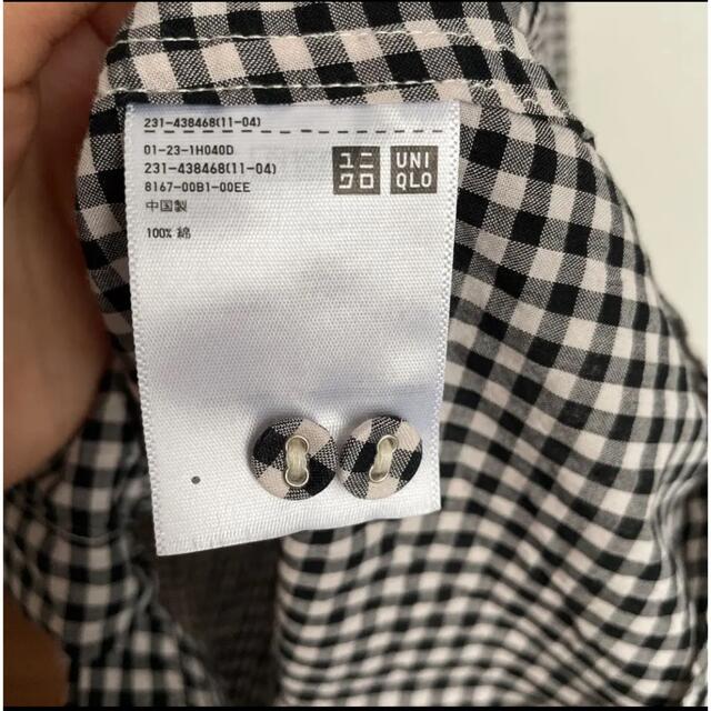 UNIQLO(ユニクロ)のコットンローンチェックシャツ(長袖) レディースのトップス(シャツ/ブラウス(長袖/七分))の商品写真