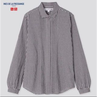 ユニクロ(UNIQLO)のコットンローンチェックシャツ(長袖)(シャツ/ブラウス(長袖/七分))