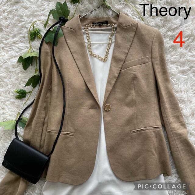 ★専用★  theory  シルク混　テーラードジャケット　LL 大きいサイズ