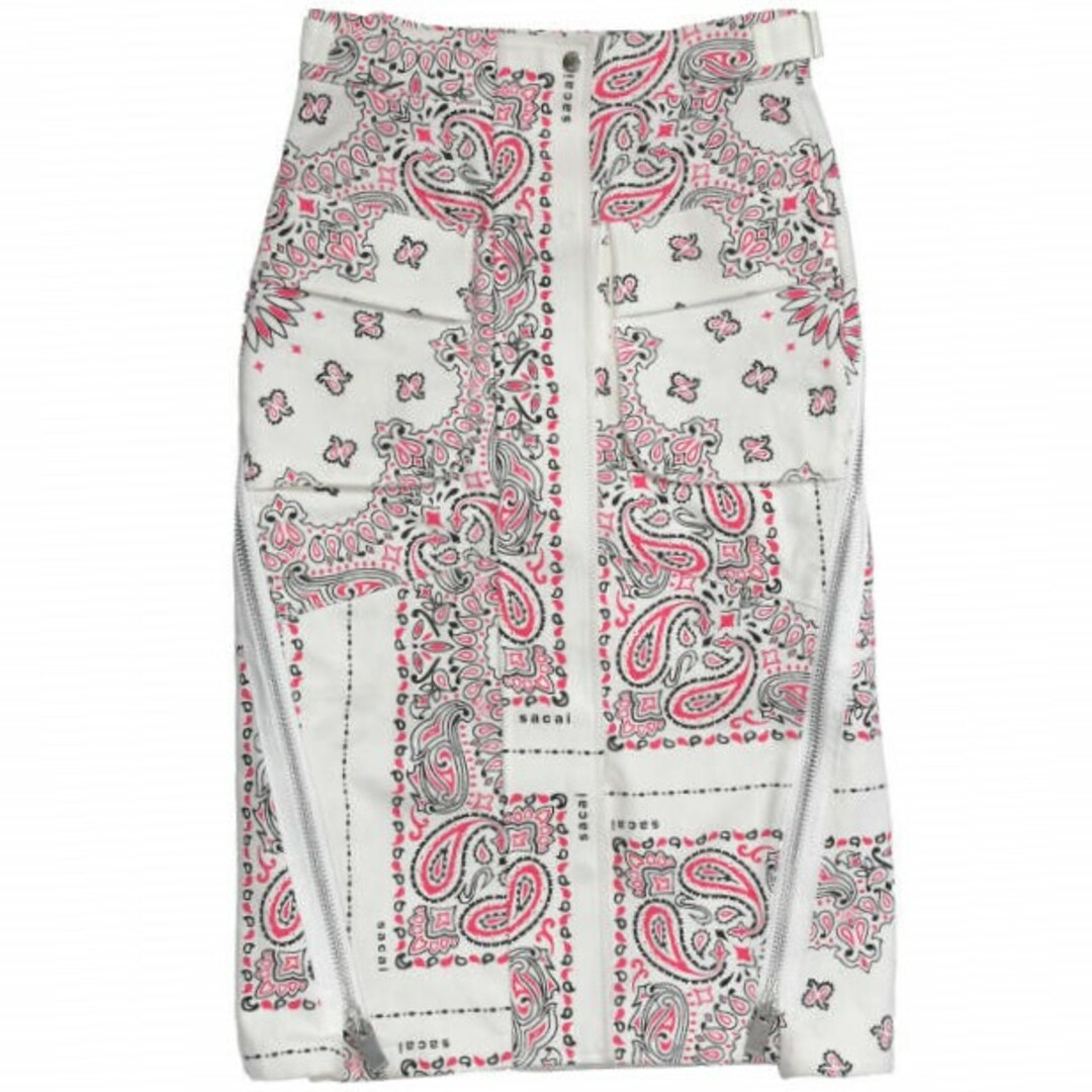 sacai - sacai サカイ 22SS 日本製 Bandana Print Skirt バンダナ sacai - sacai サカイ 22SS 日本製 Bandana Print Skirt バンダナ