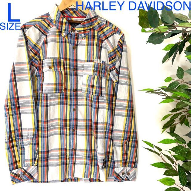 HARLEY DAVIDSON ハーレーダビッドソン ボタンダウンシャツ7832