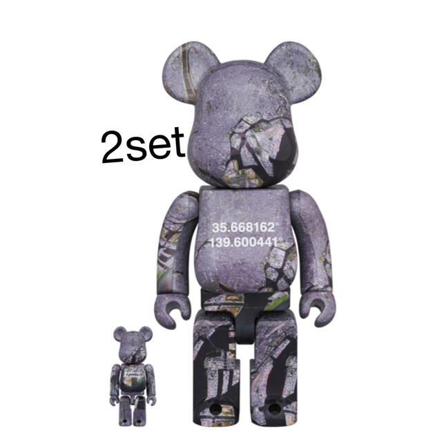 『鬼滅の刃』 BE@RBRICK 100% ＆ 400%  ベアブリック2set