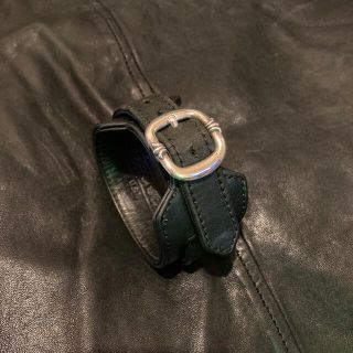 Chrome Hearts - クロムハーツ R&R レザーブレスレット ガンスリンガー