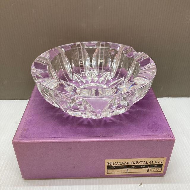 カガミクリスタル 灰皿 KAGAMI CRYSTAL クリスタルガラスの通販