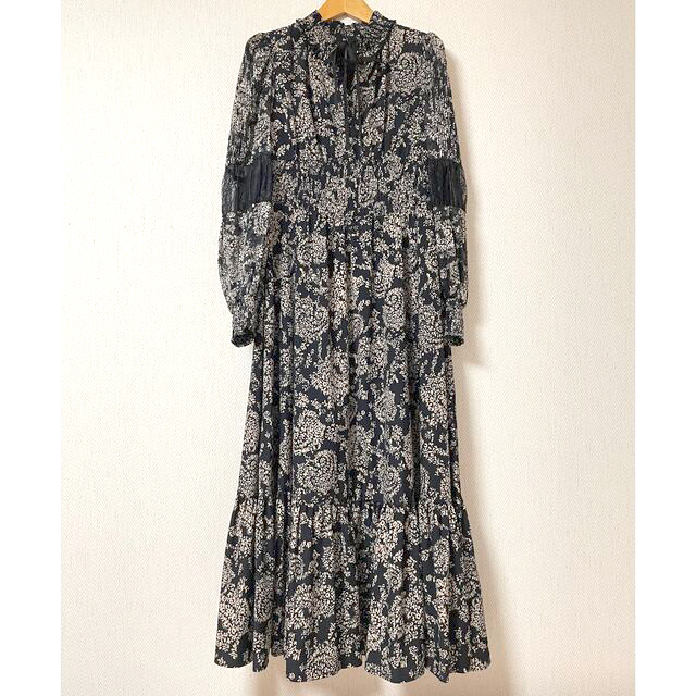 Her lip to - 【完売品】Winter Floral Long-sleeve Dressの通販 by ...