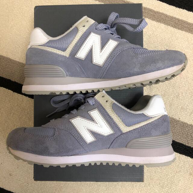 New Balance(ニューバランス)の【bubu様専用】New Balance classic574 パステルパープル レディースの靴/シューズ(スニーカー)の商品写真