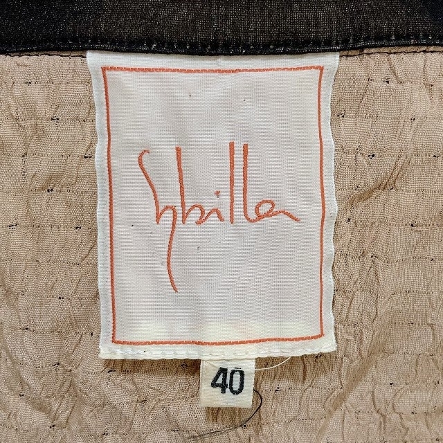 Sybilla(シビラ)のシャツ Syibilla シビラ ブラウス ジャケット オーガンジー レディースのトップス(シャツ/ブラウス(長袖/七分))の商品写真