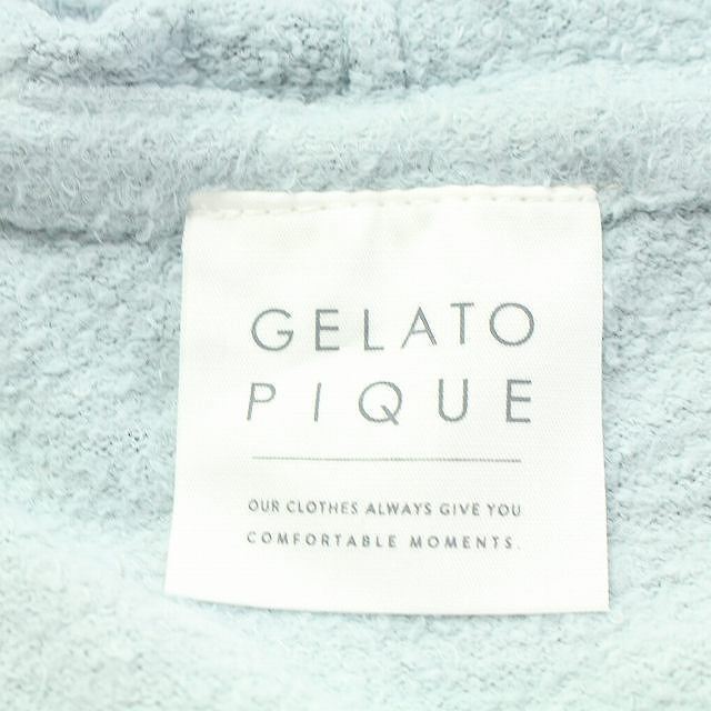 gelato pique(ジェラートピケ)のジェラートピケ 21SS パーカ ショートパンツ パジャマ F 水色 レディースのルームウェア/パジャマ(パジャマ)の商品写真