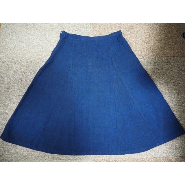 People Tree ピープルツリー フレアスカート 刺繍 綿100％ レディースのスカート(ひざ丈スカート)の商品写真
