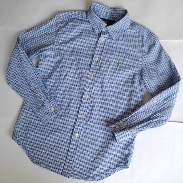 Ralph Lauren(ラルフローレン)のラルフローレン【Used】長袖シャツ,150サイズ キッズ/ベビー/マタニティのキッズ服男の子用(90cm~)(ブラウス)の商品写真