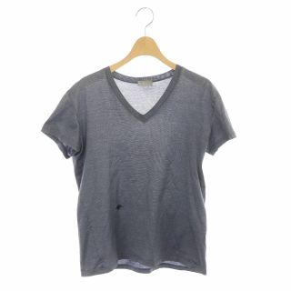 ディオールオム(DIOR HOMME)のディオールオム Dior HOMME Bee刺繍VネックTシャツ カットソー 紺(Tシャツ/カットソー(半袖/袖なし))