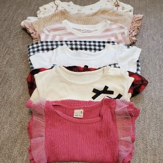 プティマイン(petit main)の女の子用 Tシャツ 7点セット サイズ90-95(Tシャツ/カットソー)