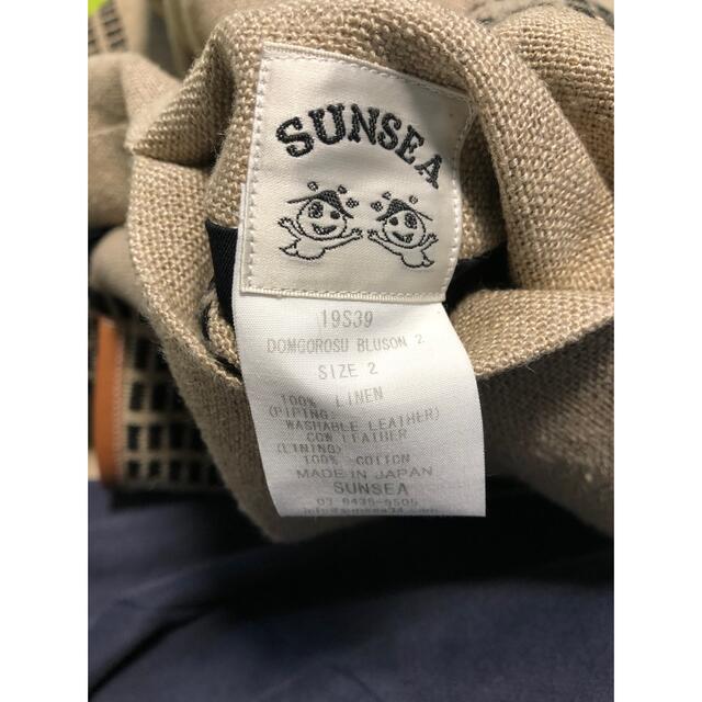 SUNSEA 19SS DOMGOROSU BLUSON 2 お値下げ可能