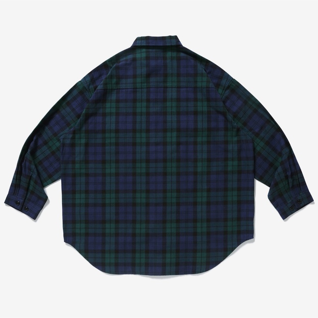 W)taps - WTAPS 22SS WCPO 02 LS Lサイズ ブラックウォッチ シャツ の W)taps - WTAPS 22SS WCPO 02 LS Lサイズ ブラックウォッチ シャツ の