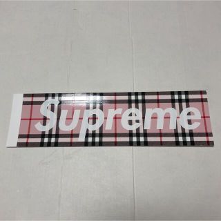 シュプリーム(Supreme)のSupreme BURBERRY Boxlogo ステッカー(その他)