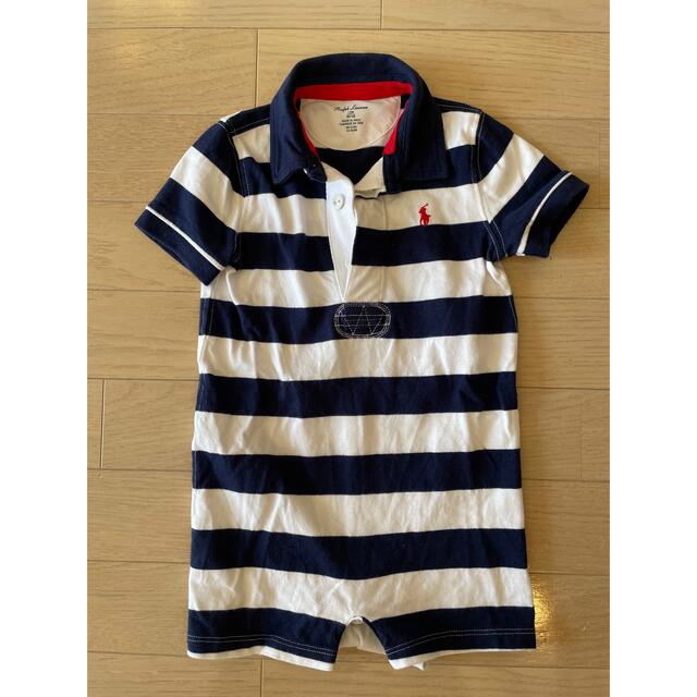 Ralph Lauren(ラルフローレン)のラルフローレン　おしゃれ　ロンパース　12M キッズ/ベビー/マタニティのベビー服(~85cm)(ロンパース)の商品写真