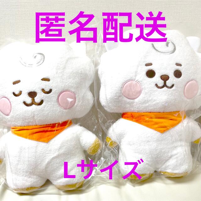 BT21  RJ たっとん&ねとん Lサイズ ぬいぐるみ