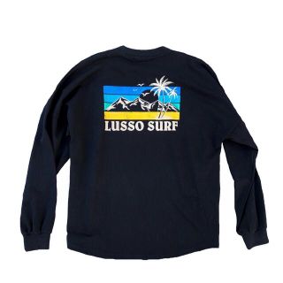 ザノースフェイス(THE NORTH FACE)のインスタで人気☆LUSSO SURF トロピカルロンT スウェット　Mサイズ☆(スウェット)