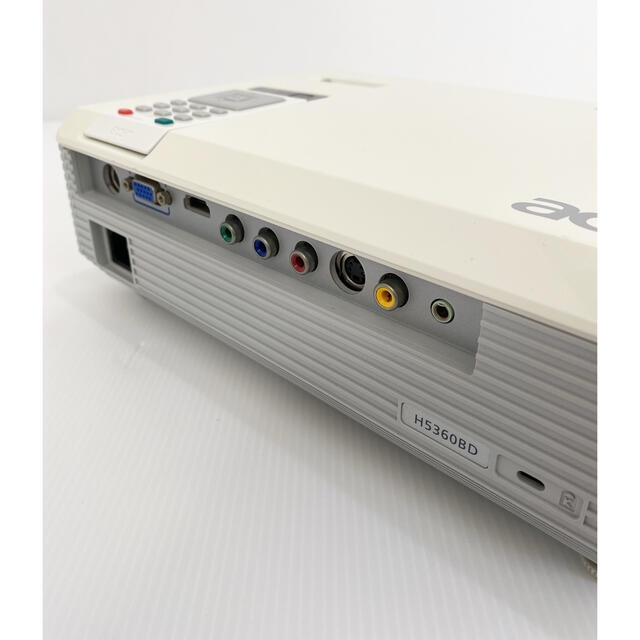 Acer(エイサー)のAcer DLPホームシアタープロジェクター　H5360BD スマホ/家電/カメラのテレビ/映像機器(プロジェクター)の商品写真