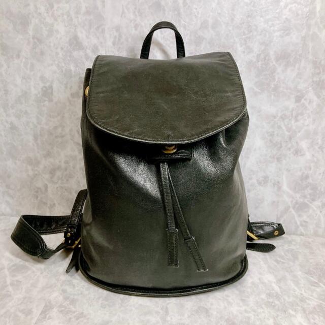 土屋鞄製造所 - 【美品】土屋鞄 プリソワ ミニリュック 黒 ブラックの