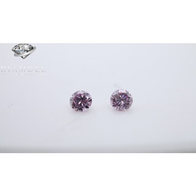 ピンクダイヤモンドルース/ F.P.PINK  0.060/0.065 ct.