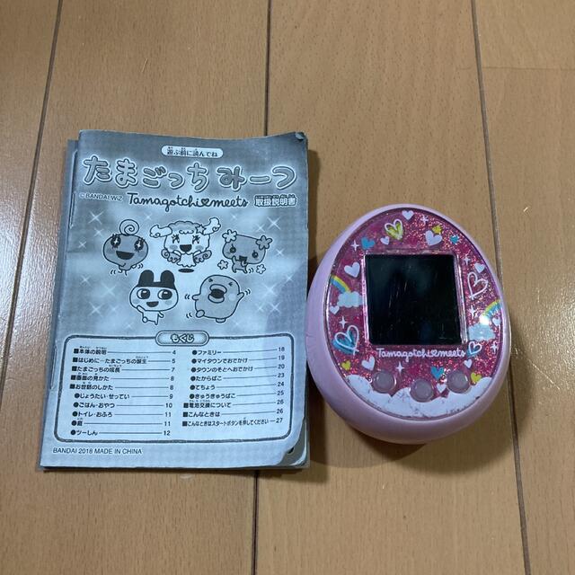 BANDAI(バンダイ)のたまごっちみーつ エンタメ/ホビーのゲームソフト/ゲーム機本体(携帯用ゲーム機本体)の商品写真