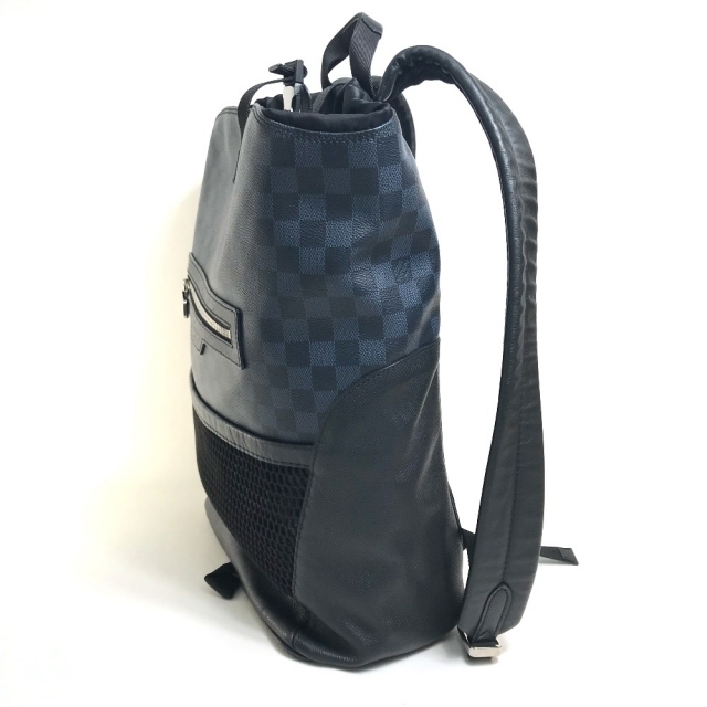 ルイヴィトン LOUIS VUITTON マッチポイント N40009 ダミエ コバルト バックパック リュックサック ダミエコバルトキャンバス ネイビー×ブラック