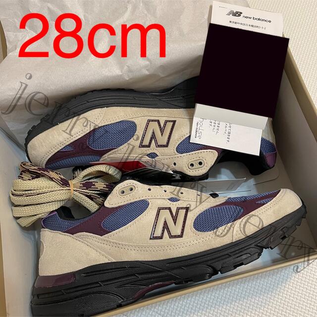 New Balance(ニューバランス)のNEW BALANCE × AIME LEON DORE 993 トープ メンズの靴/シューズ(スニーカー)の商品写真