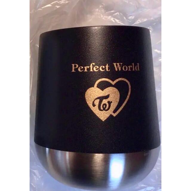 Waste(twice)(ウェストトゥワイス)のTWICE FC限定　タンブラー　perfect world 貴重な【未使用品】 エンタメ/ホビーのCD(K-POP/アジア)の商品写真